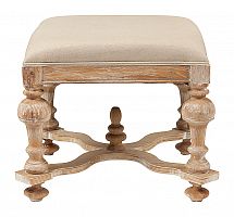 табурет деревянный мягкий бежевый baroque в Нижневартовске
