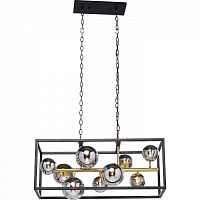 подвесная люстра balloon шар черная со светодиодами в Нижневартовске