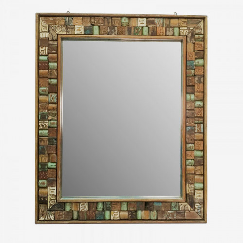 зеркало большое прямоугольное разноцветное сарика i в Нижневартовске