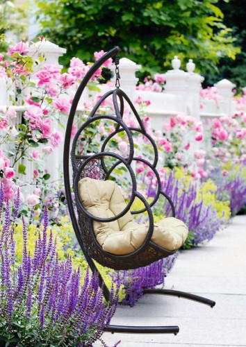 кресло подвесное galaxy черный в Нижневартовске