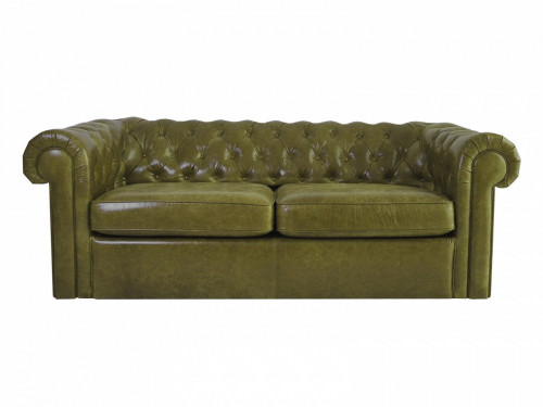 диван chesterfield прямой оливковый в Нижневартовске