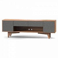тумба тв telly орех с серым в Нижневартовске