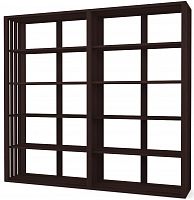 стеллаж dilan black (230*44*212) в Нижневартовске