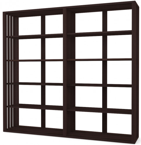 стеллаж dilan black (230*44*212) в Нижневартовске