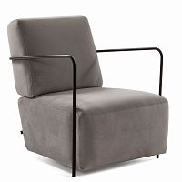 кресло gamer бархат серый от la forma (ex julia grup) в Нижневартовске