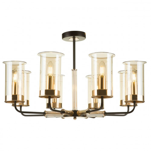 потолочная люстра freya tera fr5029pl-08b янтарная в Нижневартовске