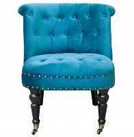 низкое кресло aviana blue velvet в Нижневартовске