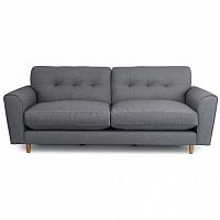диван arden трехместный прямой серый в Нижневартовске