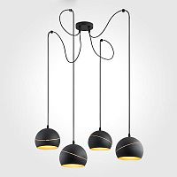 подвесная люстра tk lighting 2221 yoda black orbit в Нижневартовске