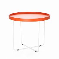 стол кофейный arvika оранжевый в Нижневартовске