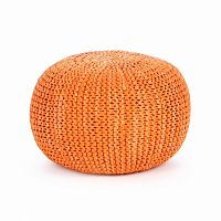 пуф loft круглый оранжевый в Нижневартовске