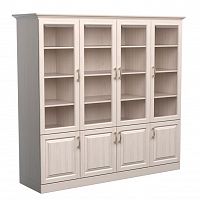 шкаф библиотека эдем 4-х створчатая ясень белый в Нижневартовске