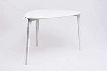 стол обеденный белый shell в Нижневартовске