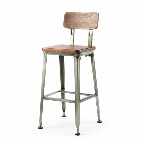 барный стул hans коричневый в Нижневартовске