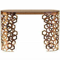 консоль gold 120х40х80 золото в Нижневартовске