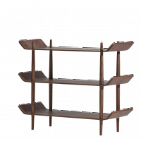 стеллаж bentwood темно-коричневый в Нижневартовске