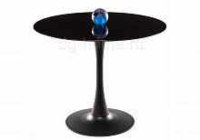 стол стеклянный tulip черный в Нижневартовске