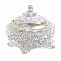 ваза ada с крышкой белого цвета в Нижневартовске