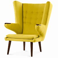 кресло papa bear желтое в Нижневартовске