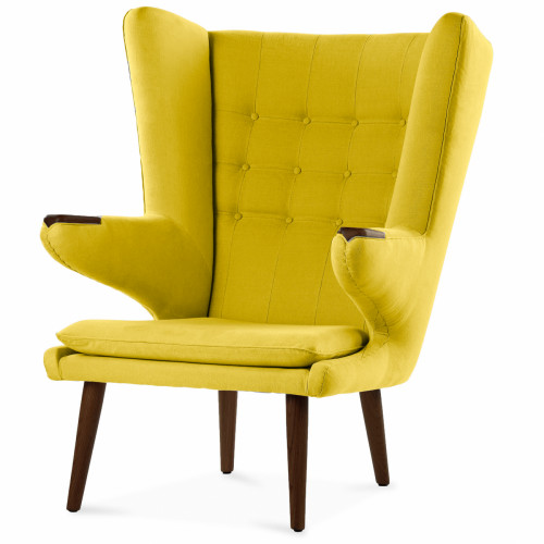 кресло papa bear желтое в Нижневартовске