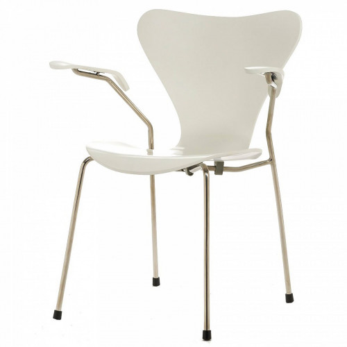 стул s7 c подлокотниками белый в Нижневартовске