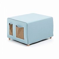 пуф-кровать kos голубой в Нижневартовске