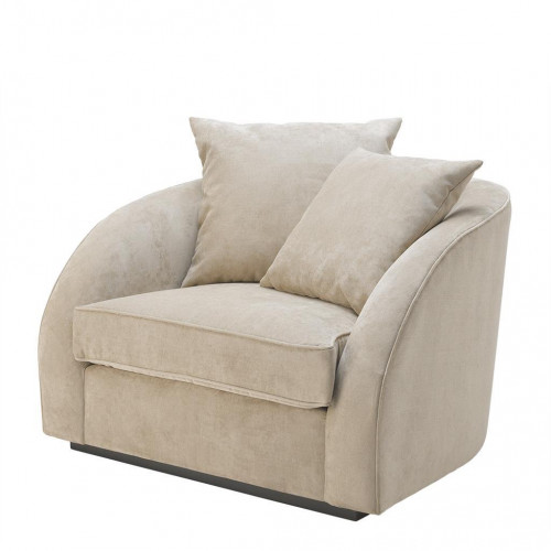 кресло les palmiers от eichholtz бежевое в Нижневартовске