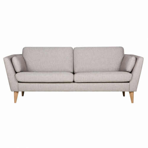 диван mynta двухместный прямой светло-серый в Нижневартовске