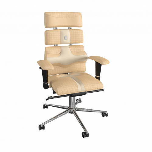 кресло эргономичное pyramid бежевое в Нижневартовске