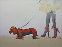 картина маслом прогулка-2 в Нижневартовске