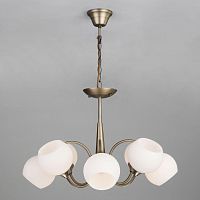 подвесная люстра eurosvet nola 60071/8 античная бронза в Нижневартовске