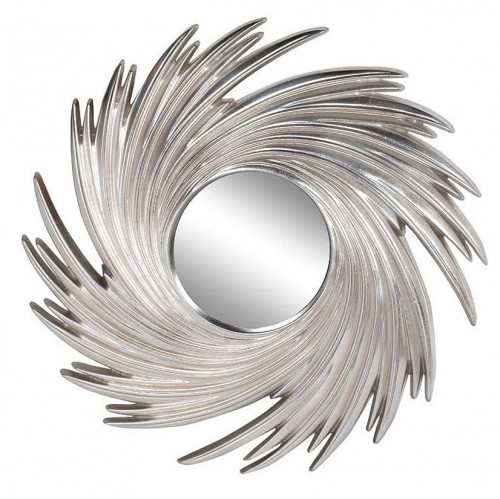 зеркало круглое настенное в серебряной раме 87x87 см в Нижневартовске