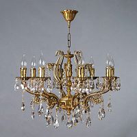 подвесная люстра ambiente ferro 8828/8 ab tear drop в Нижневартовске