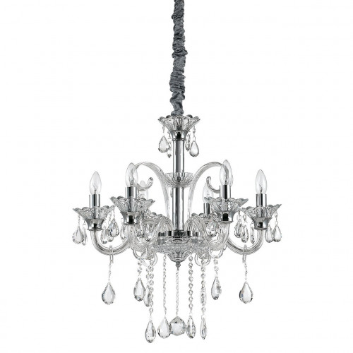 подвесная люстра ideal lux colossal sp6 trasparente в Нижневартовске