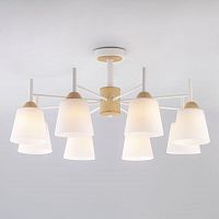 потолочная люстра eurosvet fresco 70085/8 белый в Нижневартовске