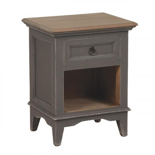 тумбочка прикроватная директория серая с состариванием в Нижневартовске