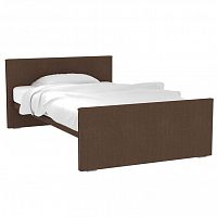 кровать полутораспальная 120х200 коричневая studio в Нижневартовске