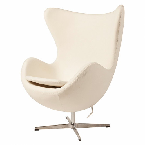 кресло egg chair кремовое в Нижневартовске