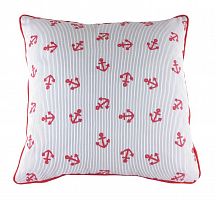 подушка с принтом anchors away red в Нижневартовске