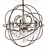 люстра foucault's orb crystal d75 антик (темная) коричневая в Нижневартовске