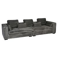 диван bu прямой серый в Нижневартовске