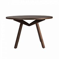 стол обеденный forte круглый коричневый американский в Нижневартовске