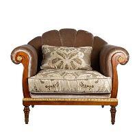 кресло donizetti коричневое в Нижневартовске