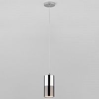 подвесной светильник eurosvet mini topper 50146/1 хром/черный жемчуг в Нижневартовске