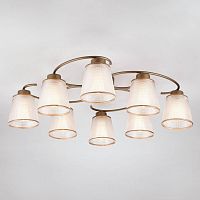 потолочная люстра eurosvet phortos 60075/8 античная бронза в Нижневартовске