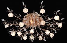 потолочная люстра eurosvet 5122/16 золото/белый в Нижневартовске