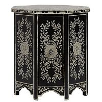 столик журнальный, расписанный вручную poetisa черный в Нижневартовске