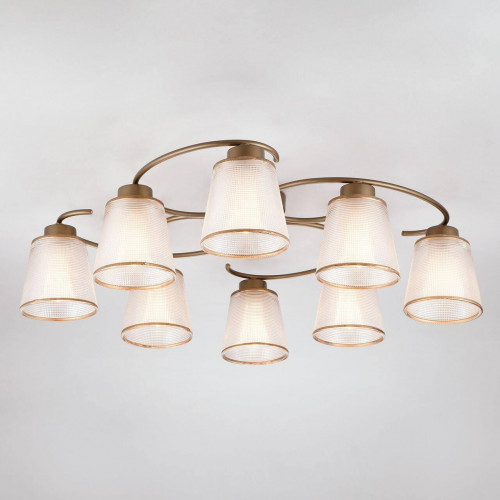 потолочная люстра eurosvet phortos 60075/8 античная бронза в Нижневартовске