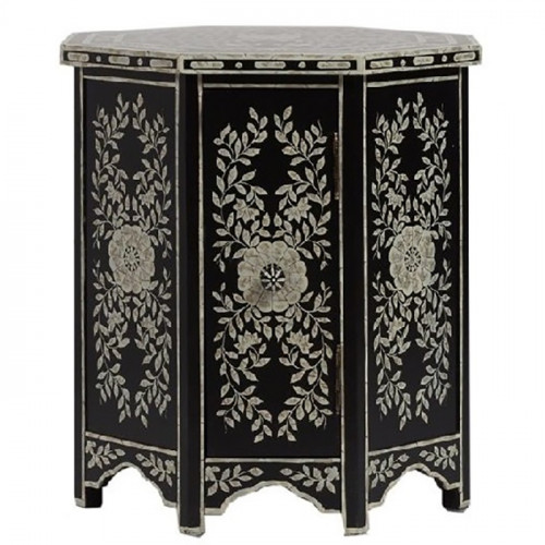 столик журнальный, расписанный вручную poetisa черный в Нижневартовске