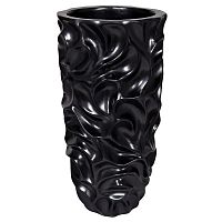 кашпо для цветов жемчужно-черное 33х33х69 см в Нижневартовске